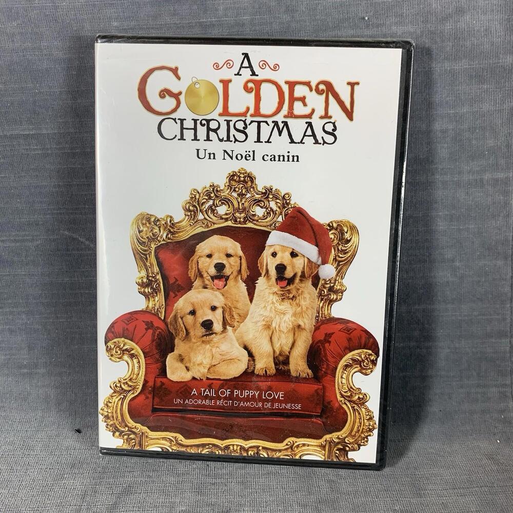 A Golden Christmas DVD 2010 A Tail Of Puppy Love New Sealed - Picture 1 of 3
